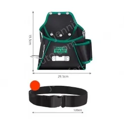 H model: 8 slip pockets/1 hanging ring/1 buckle+belt