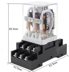 Three open and three closed, 11 feet DC24V With base