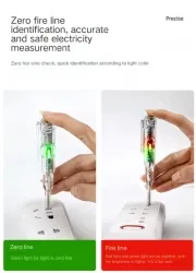 The voltage resistance of the test pen is 100-500V V.