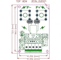 AC-DC buck module: 220V to 5V 800MA isolating switching power supply module with pins