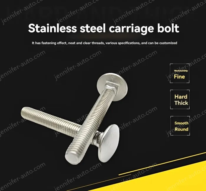 Big head carriage bolt M12*200