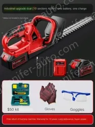 Industrial upgrade double-edged 10-cell 4.0Ah one battery and one charge