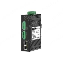 industrial-grade Modbus gateway 2-channel DIN-rail serial port server