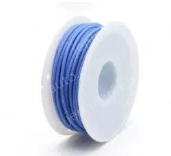 Silicone high temperature cable 30AWG Blue