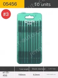 10Pcs double-ended cross #3 with total length 150mm-05456