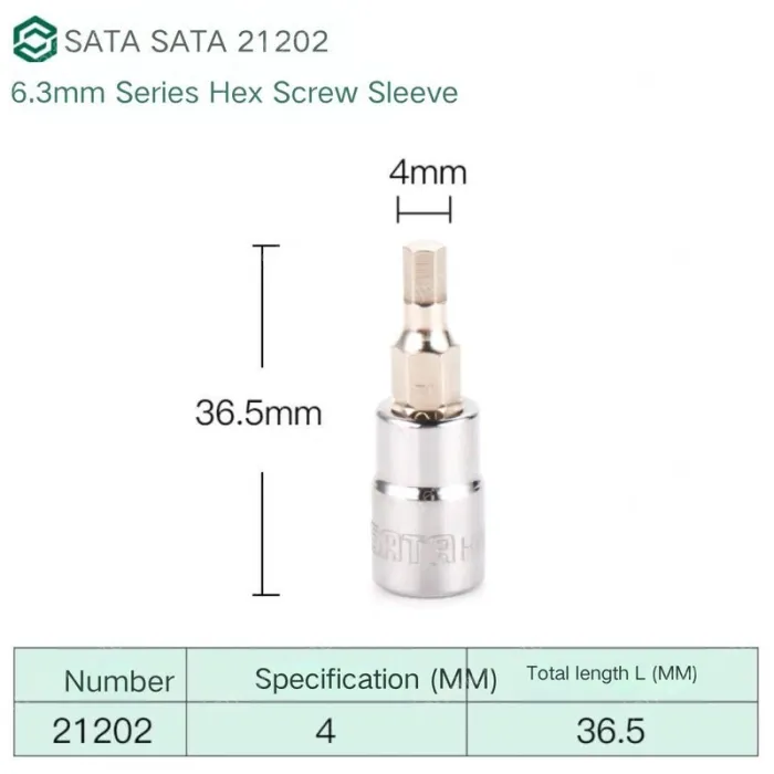 Xiaofei 4mm with a total length of 36.5mm-21202