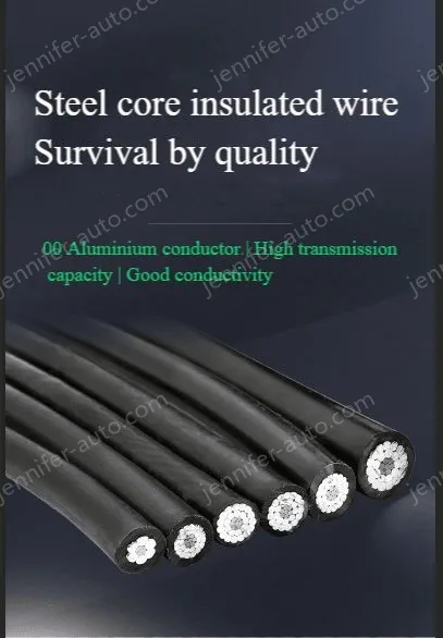 Steel core insulated wire 10KV3.4 thickness