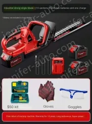 Industrial powerful single-edged 10-cell 5.0Ah two batteries and one charger