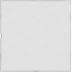 Push-button 1gang,RGB LED, int. temp. sensor, KNX - S.1/B.3/B.7, f. p.white