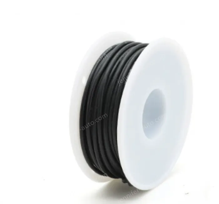 Silicone high temperature cable 28AWG Black