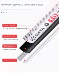 Class 1 accuracy - 7.5 m - ruler width 25mm - 91316B