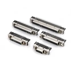 SCSI Connector Series 180 Degree PCB Board-to-Board Servo 68-PIN Headers