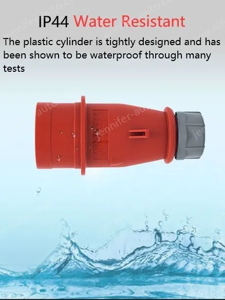 32A4 pole 400V connector