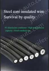 Steel core insulated wire 10KV3.4 thickness*JKLGYJ-150/20