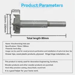 Woodworking hole opener 24mm