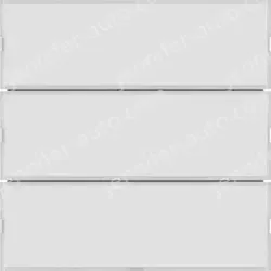 Push-button 3g, lab. field,RGB LED, int. temp.sensor, KNX-S.1/B.3/B.7,f.wh.p.wh