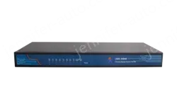 Eight serial servers