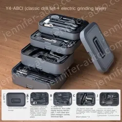 Y4-ABCJ Classic Drill Set + Grinding Layer