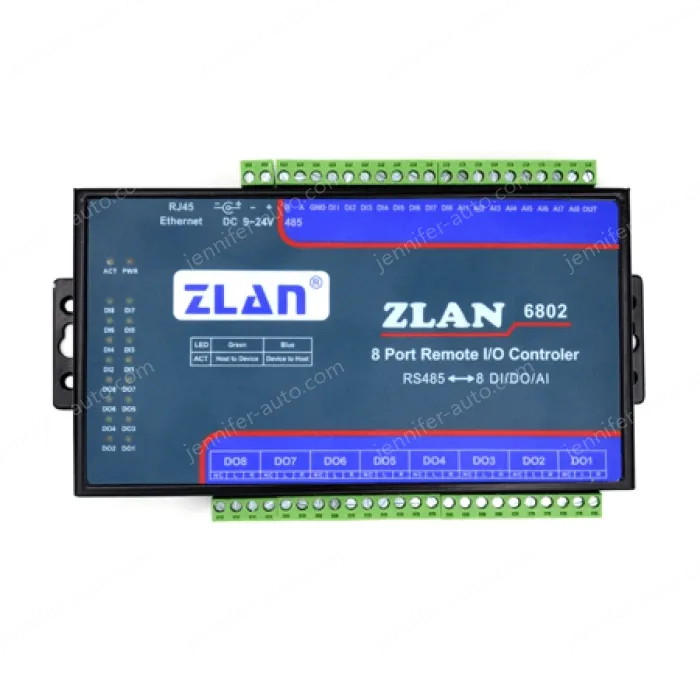 ZLAN6802 8 Channels IO Control Module