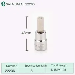 CAC 8mm with a total length of 48mm-22206