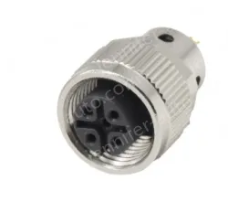 Sensor waterproof connector 4A 220V 5 pin counts Female