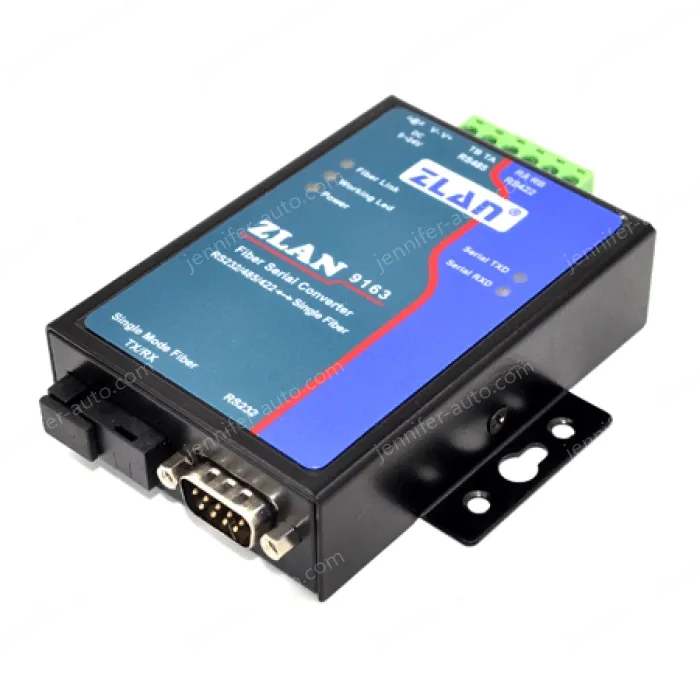 Level-type fiber-to-serial port