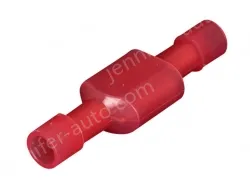 FDFN1.25-250(Red male and female）Fully insulated terminal with cold crimp termination