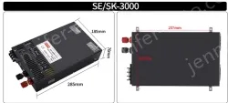 High-power switching power supply 3000W 150V