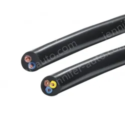 3 cores Black Cable 0.5mm Nominal cross-section
