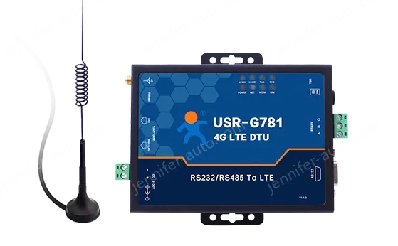 An industrial router with serial port