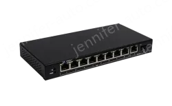 10-Port gigabit PoE switch