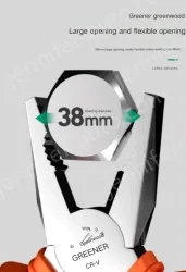 Powerful 6 inch diagonal nose pliers