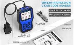 Autophix OM129 Enhanced Automotive OBD2 Scanner