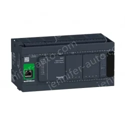 TM241CE40T logic controller, Modicon M241, 40 IO, transistor, PNP, Ethernet