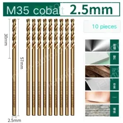 CONTAINS 2.5MM COBALT 10 STICKS