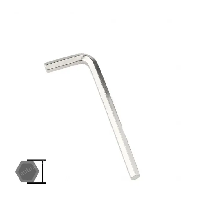 Nickel plating 5mm 10pcs flat head