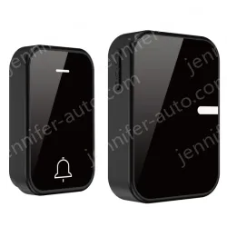 Waterproof one to one free self generating wireless doorbell, home 433 long-distance high volume alarm for the elderly