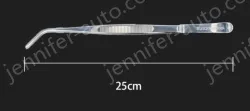 Stainless steel tweezers Curved round head (304 models) 25cm