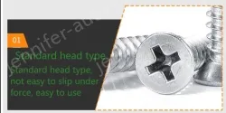 Flathead Cross M3*6