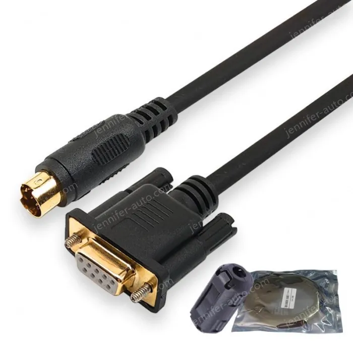 2M MT-XC PLC connection cable with gold-plated head bag + magnetic ring