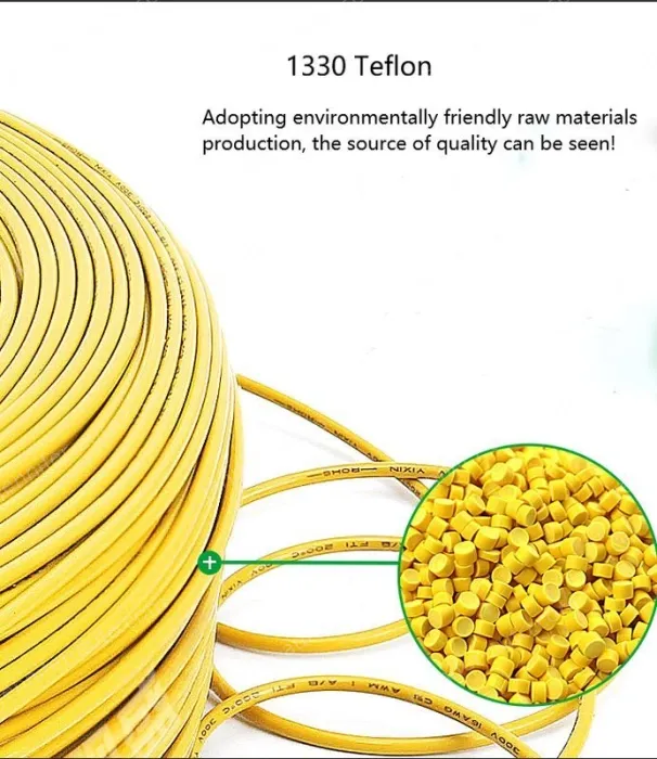 Teflon Wire Cable 16AWG Brown 20 cores