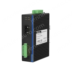 Din-Rail RS232/485/422 Serial To Fiber Modem