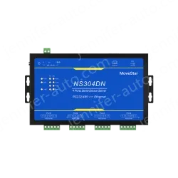 4 Ports RS232/485 Serial to 100M Ethernet Server