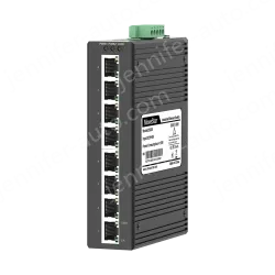 8 Ports 10/100M T(x) Din-Rail Unmanaged Industrial Ethernet Switch