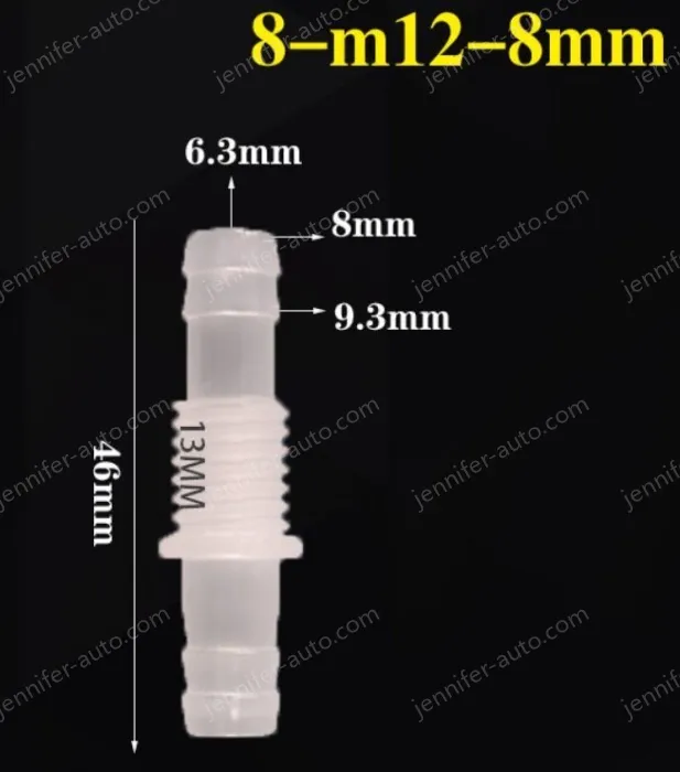 8-M12-8-Feed-through plastic connectors