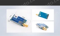 Pin type, low frequency half duplex LoRa module