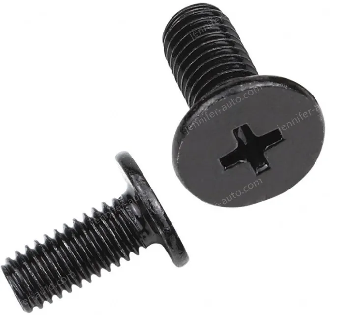 Carbon steel thin head screws M3*10*8