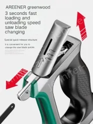 8/10/12 Adjustable Hacksaw Stand Contains 11 carbon hacksaw blades