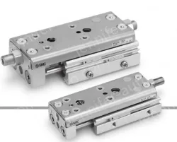 Air Slide Table Double-ported Type MXQ A Series &oslash;6, &oslash;8, &oslash;12, &oslash;16, &oslash;20, &oslash;25