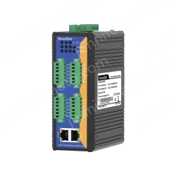 8 Ports RS232 to 2 Ports Ethernet Modbus Industrial Smart Gateway